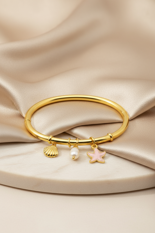 Ocean Charm Bangle