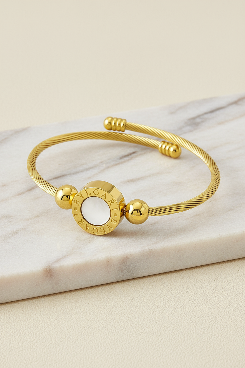 Luxe Aura Cable Bangle