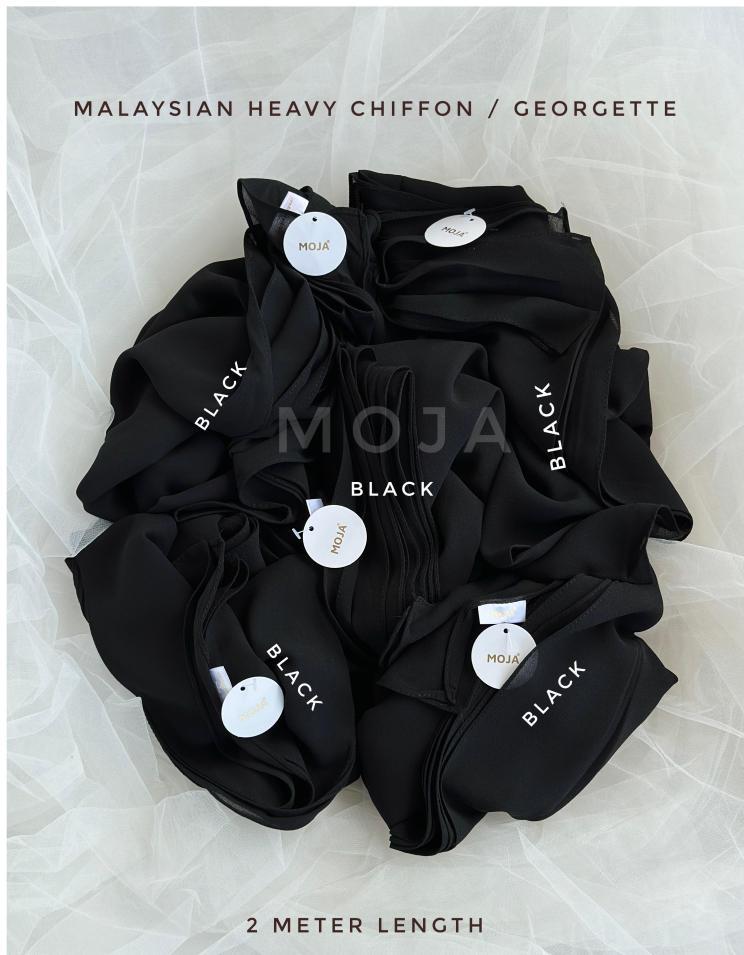 Moja Chiffon Georgette - Hijab