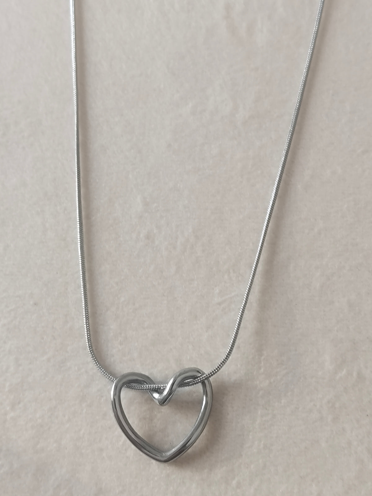 Open Heart Necklace