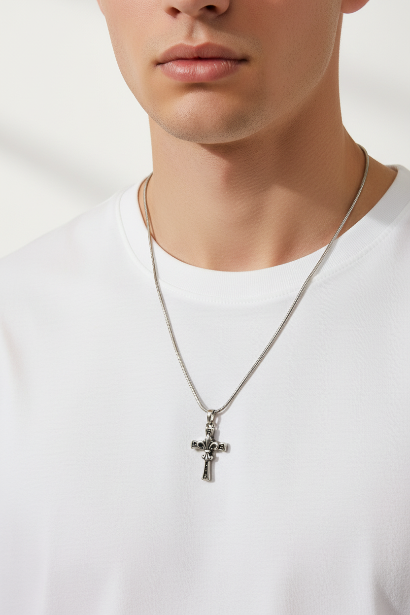 Ornate Cross Necklace