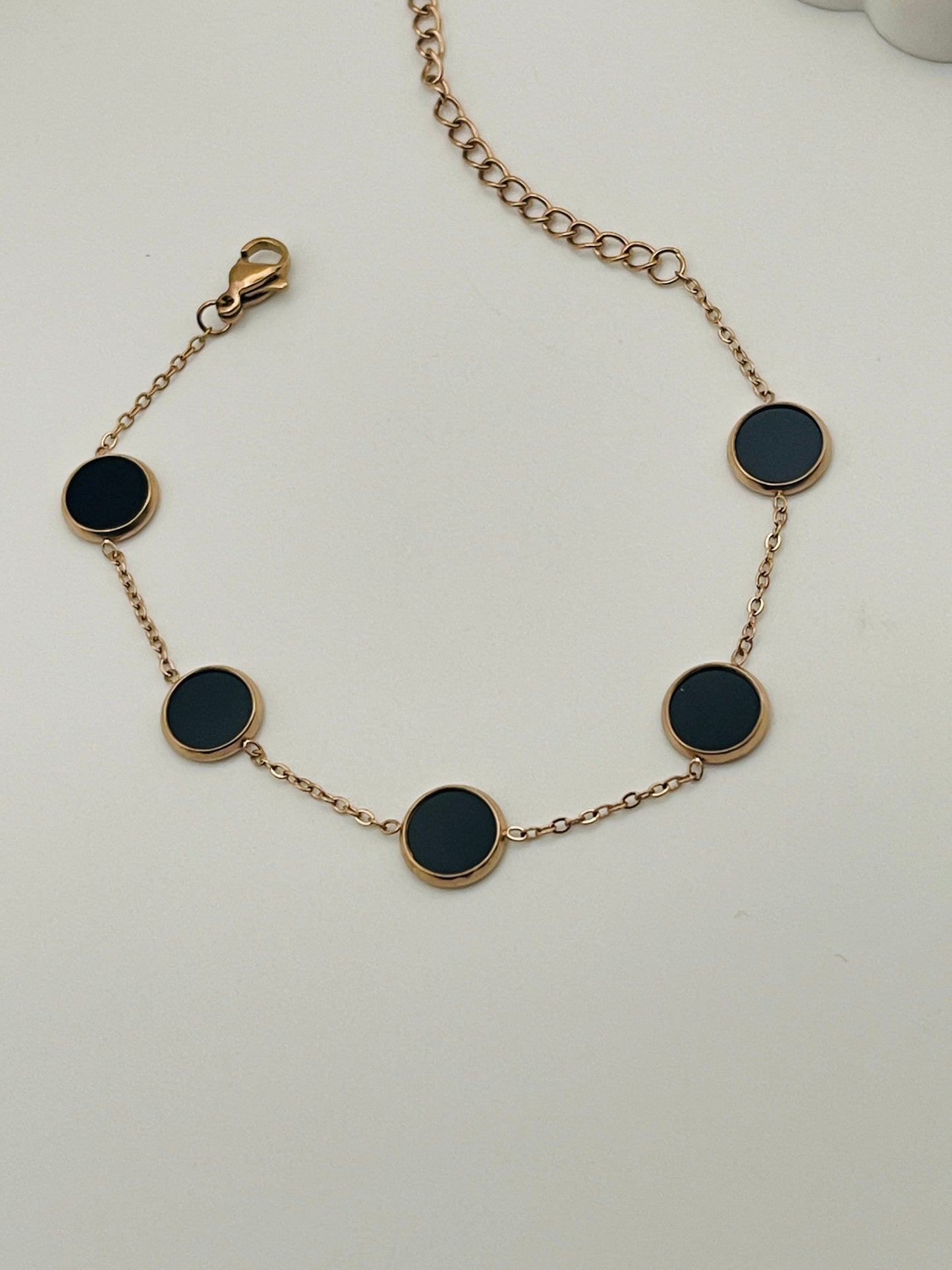 Midnight Circle Bracelet