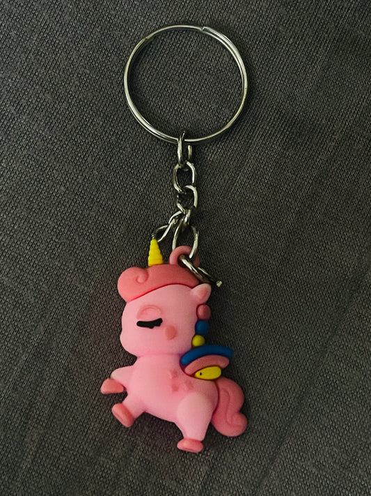 Kawaii Unicorn Keychain