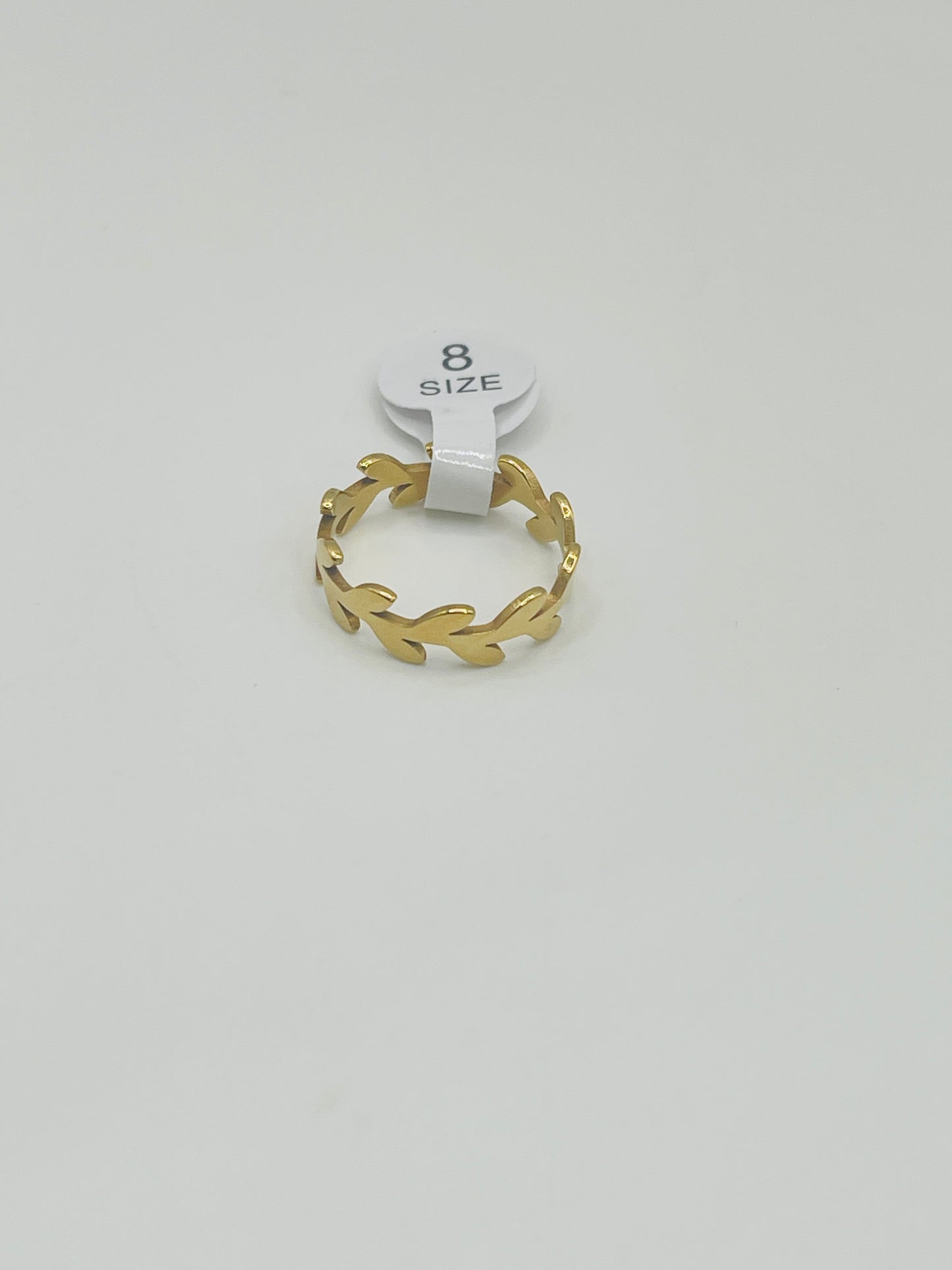 Laurel Leaf Band Ring