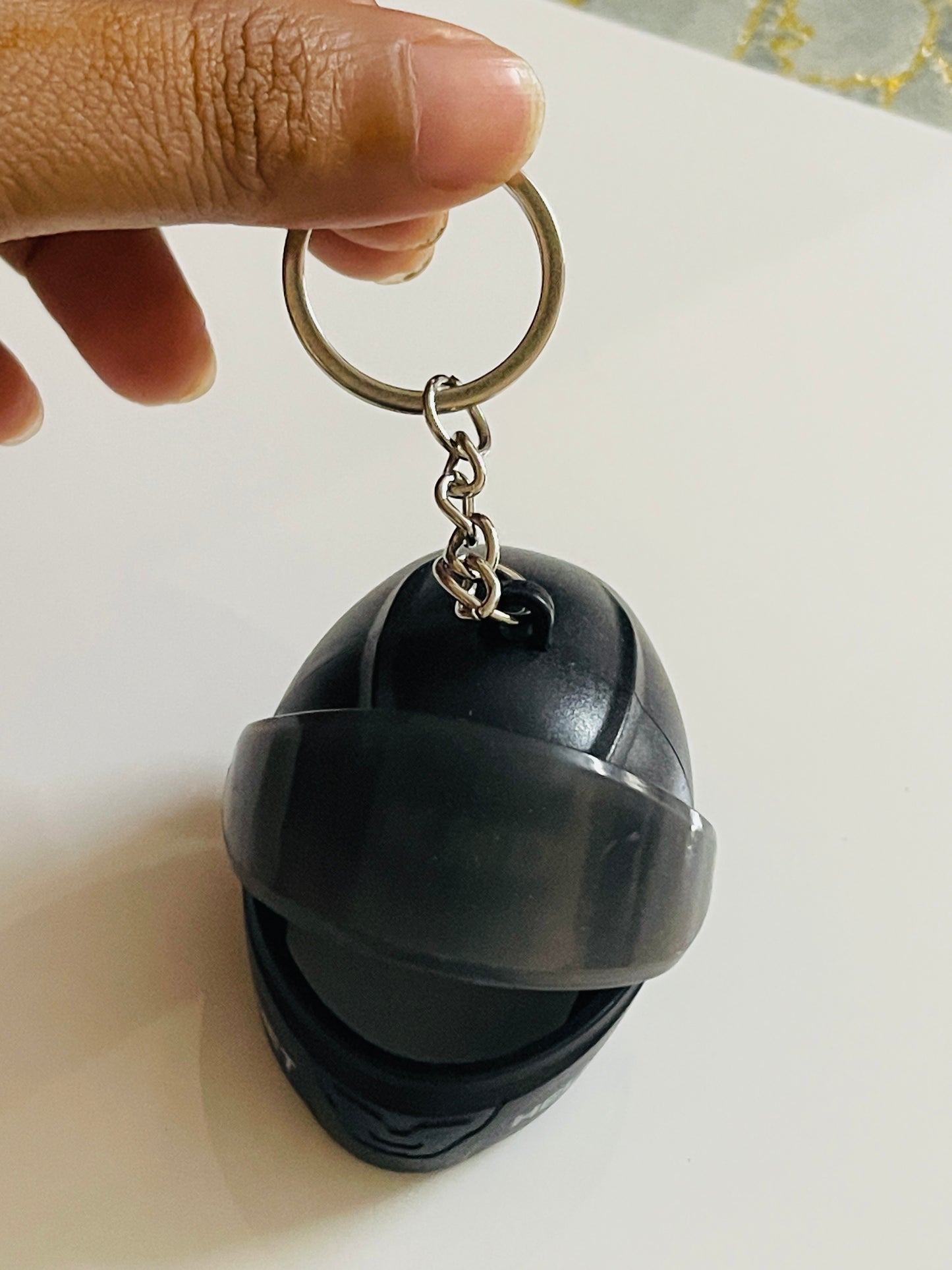 Helmet Keychain