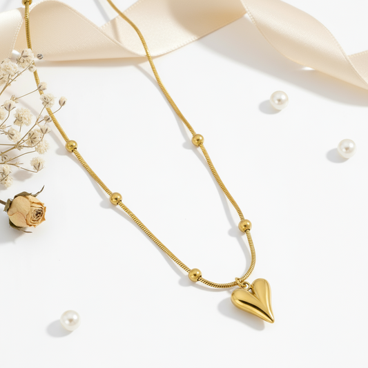 Heart Charm Chain