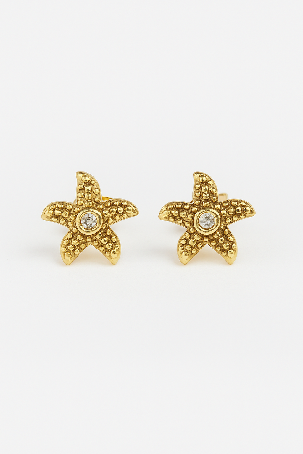 Golden Starfish Studs