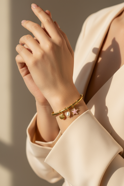 Ocean Charm Bangle
