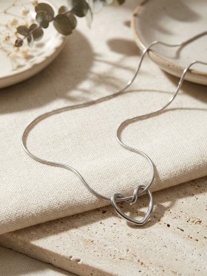 Open Heart Necklace