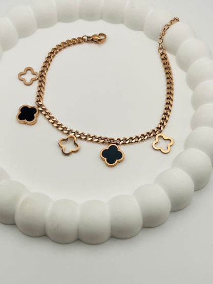 Rose gold Eternal Charm Bracelet