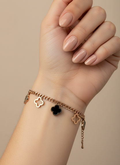 Rose gold Eternal Charm Bracelet