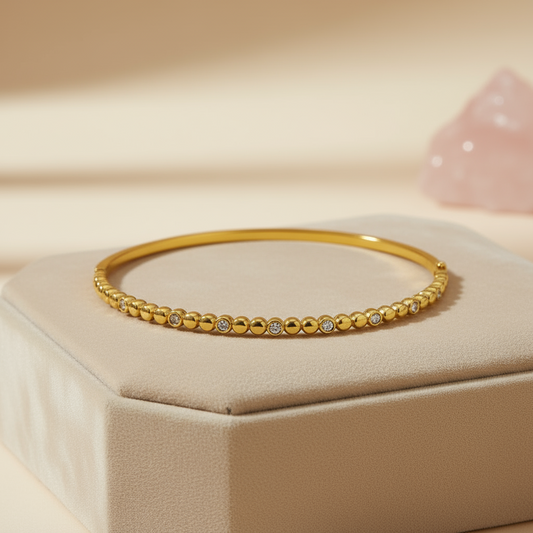 Dewdrop Sparkle Bangle