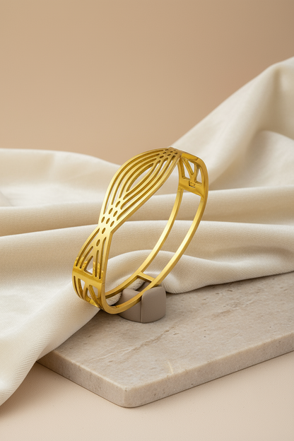 Golden Mirage Bangle