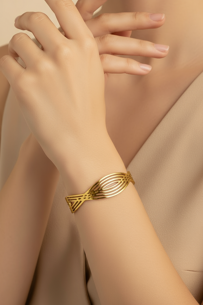 Golden Mirage Bangle