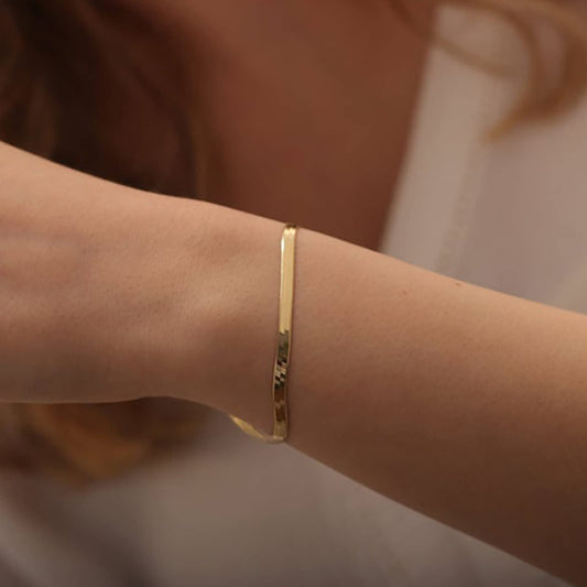 Elegant Gold Plated Bracelet
