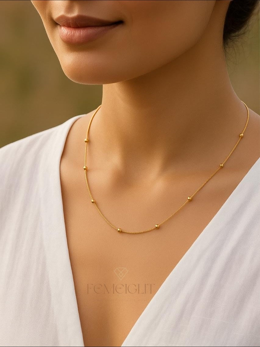 Elegant Gold Plated Chain