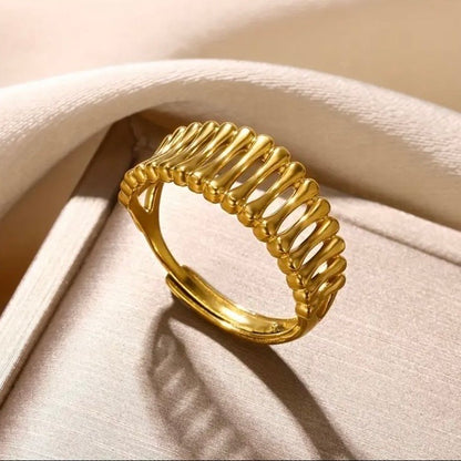 Sculptural Cuff Ring