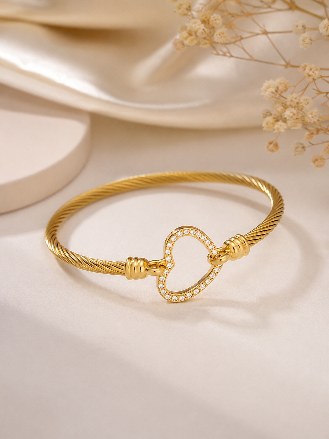 Eternal Heart Bangle