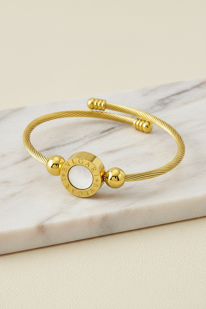 Luxe Aura Cable Bangle