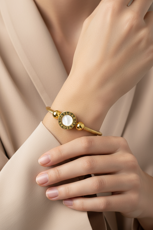 Luxe Aura Cable Bangle