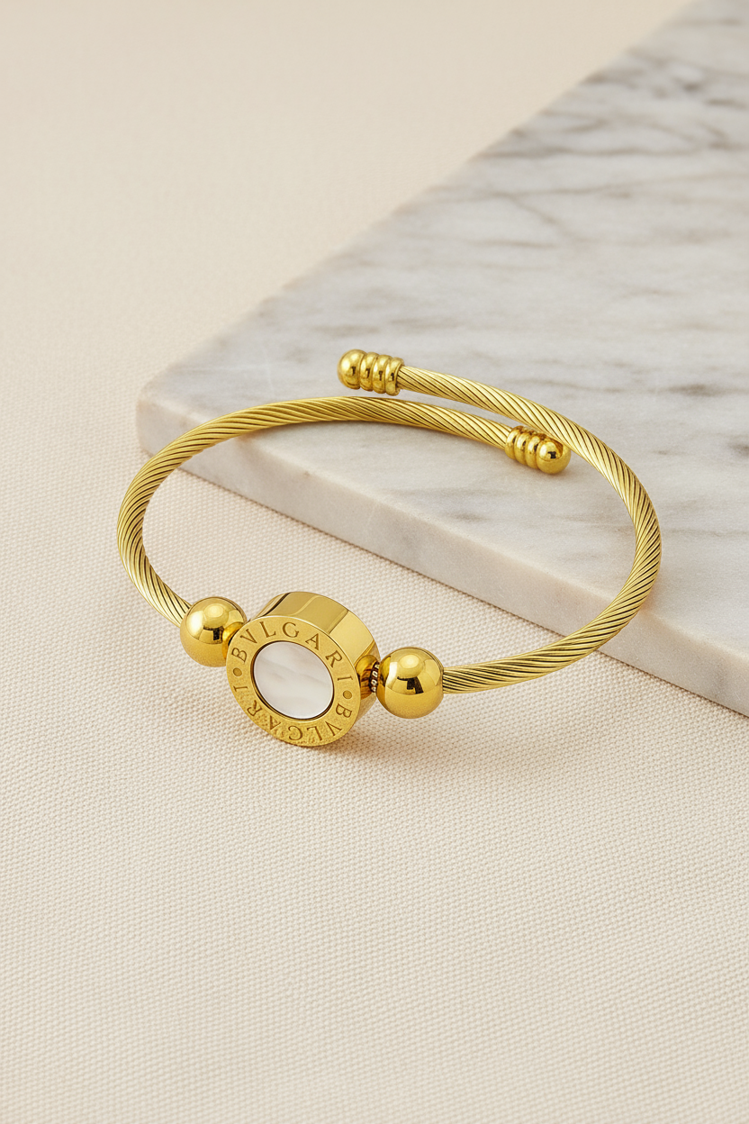 Luxe Aura Cable Bangle