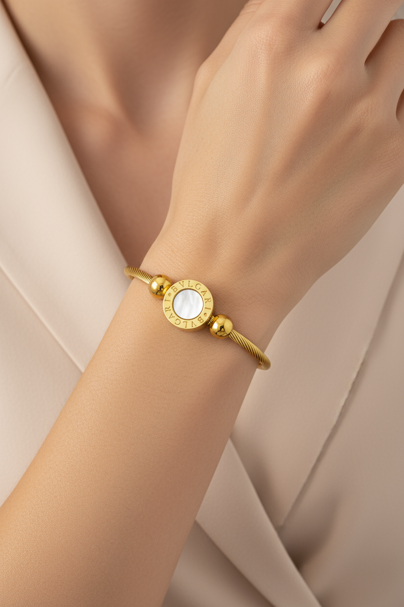 Luxe Aura Cable Bangle