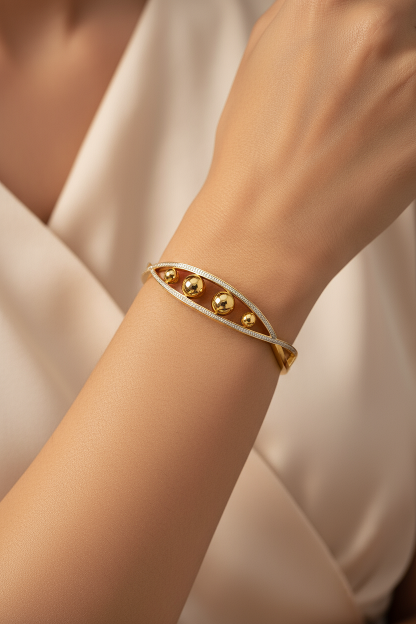 Aurora Sphere Bangle