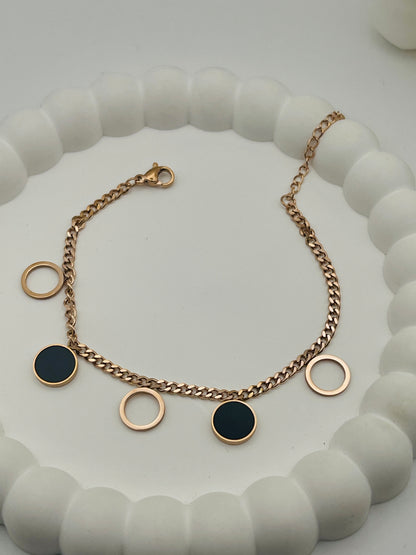 Rose gold Eternal Charm Bracelet