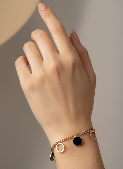 Rose gold Eternal Charm Bracelet