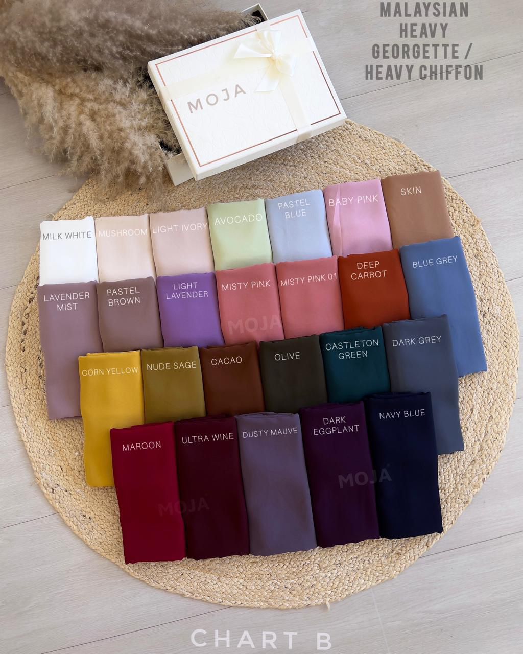 Moja Chiffon Georgette -Hijab