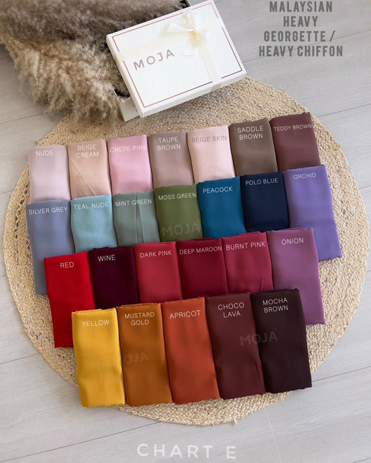 Moja Chiffon Georgette -Hijab