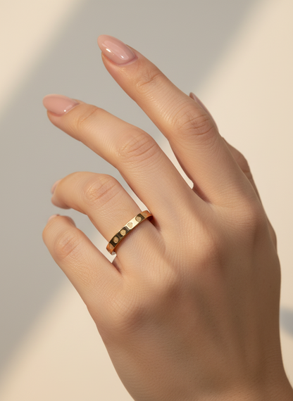 Rose gold Sweetheart Stackable Ring