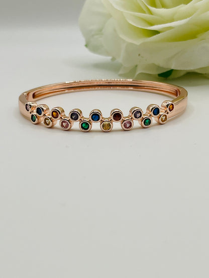 Celeste Multicolor Stone Bangle