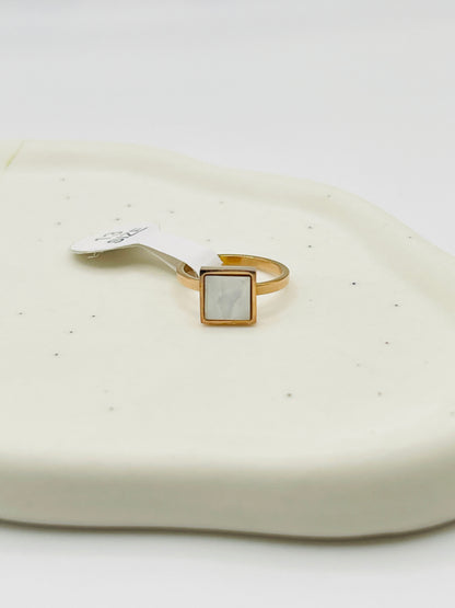 Kids Charm MOP Ring | Rose Gold | Multiple Shapes & Sizes