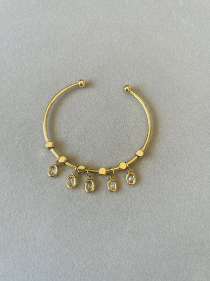 Gold-Tone Bangle Bracelet