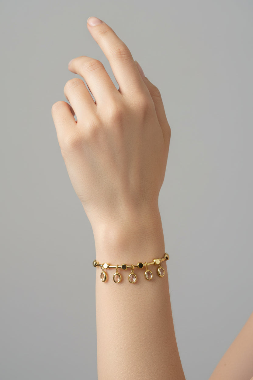 Gold-Tone Bangle Bracelet