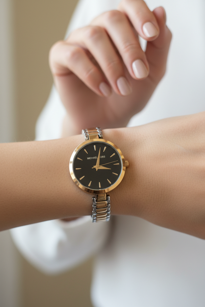 Premium Dual-Tone Luxury Watch