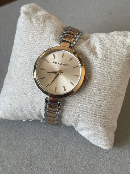 Premium Dual-Tone Luxury Watch