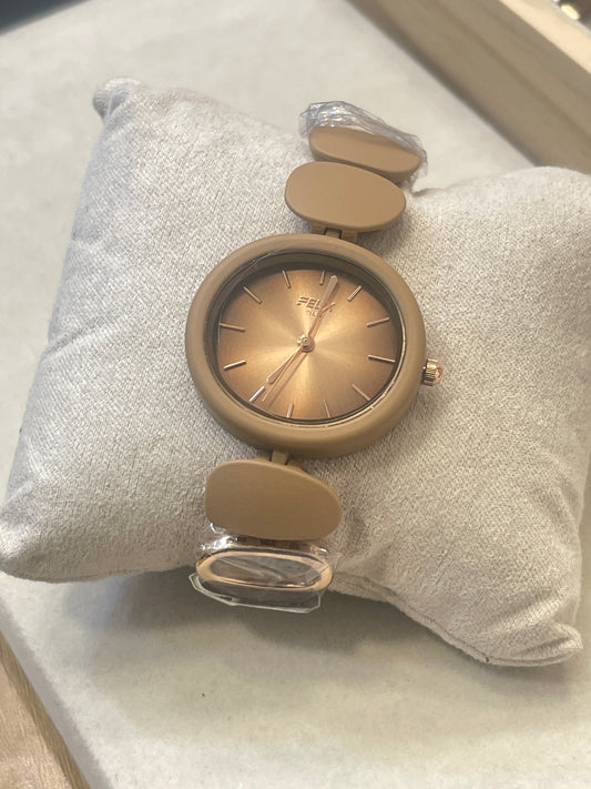 Rose Gold Bracelet Watch