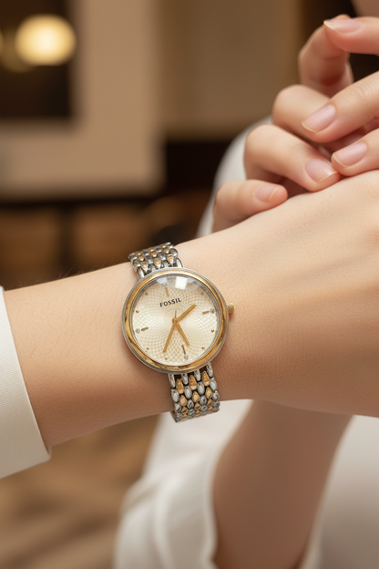 Fossil Two-Tone Women's Watch