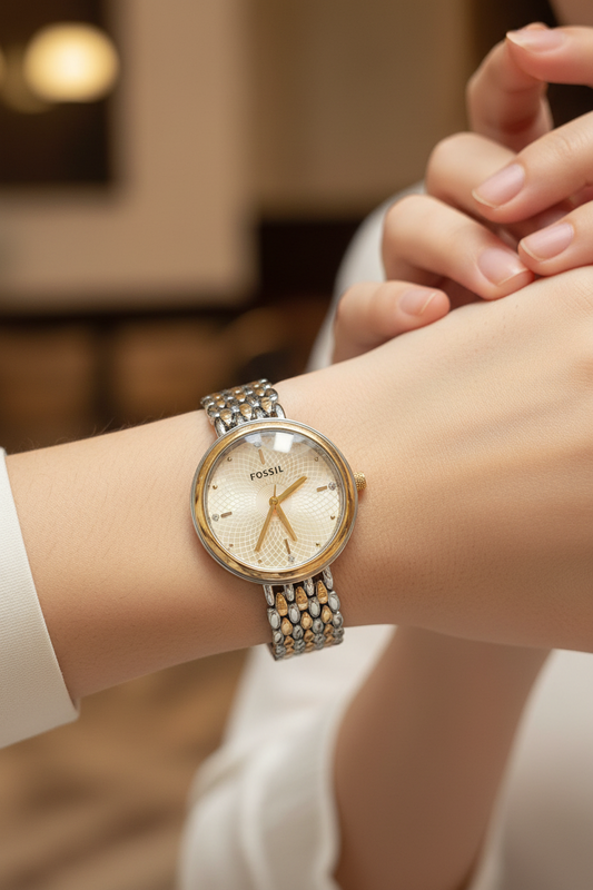 Fossil Two-Tone Women's Watch