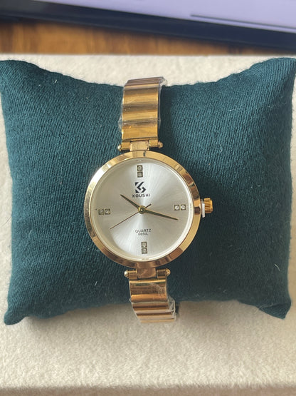 Koushi Gold Quartz Watch