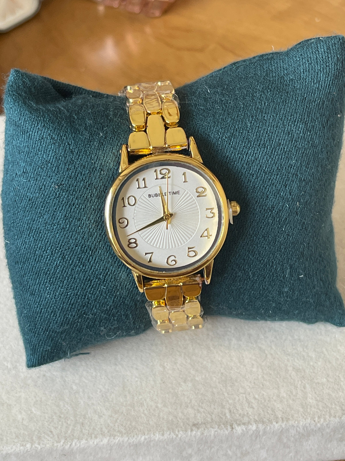 Bubble Time Gold Bracelet Watch