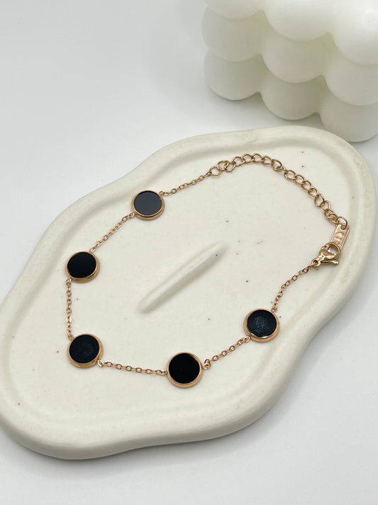 Midnight Circle Bracelet