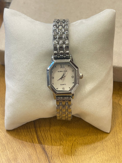 Bubble Time Octagon Quartz Watch