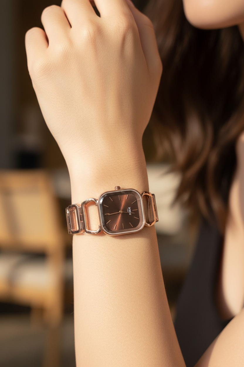 Felix Rose Gold Watch