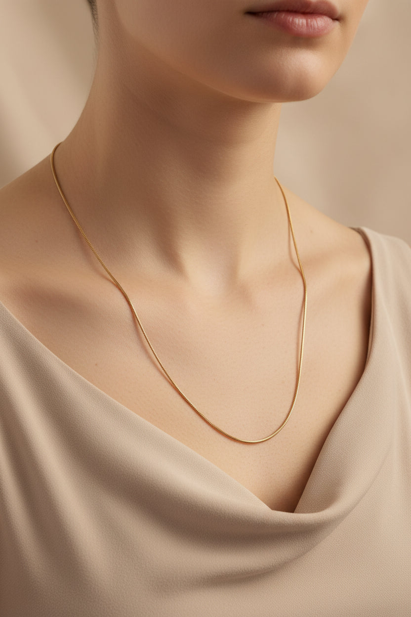 Stainless Steel Simple Chain