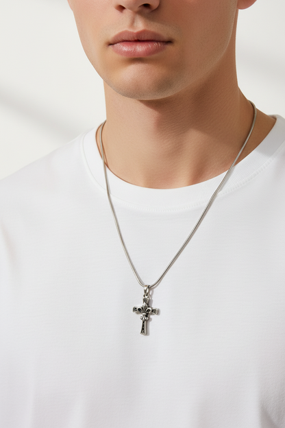Ornate Cross Necklace