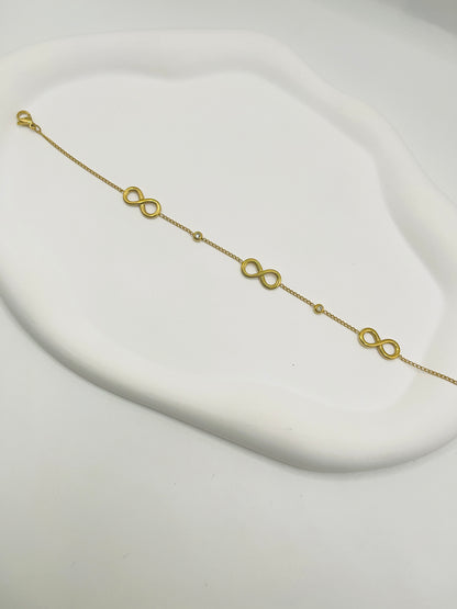 Infinity Charm Anklet