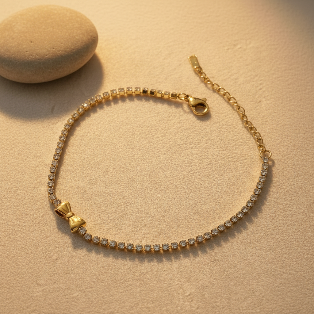 Bow Tennis Bracelet